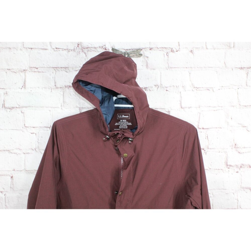 Ll Bean Brown Polyester Plaid Lined Insulated Wat… - image 2